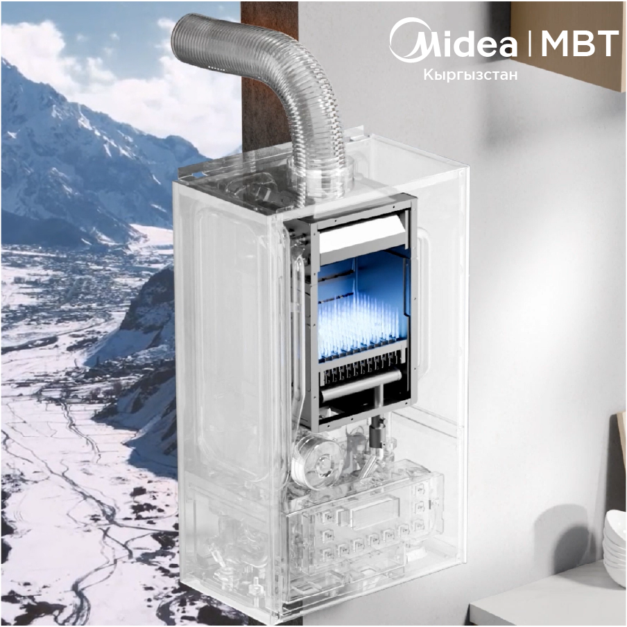 Газовый котел Midea L1PB-C28WM